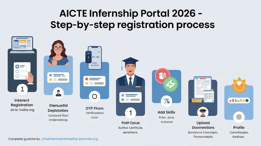 How to Register on AICTE Internship Portal 2026?