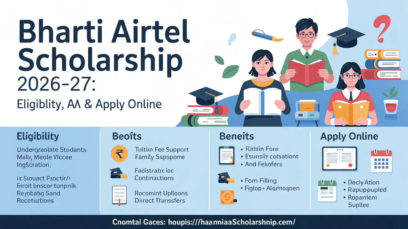 Bharti Airtel Scholarship 2026-27: Eligibility, Benefits & Apply Online 