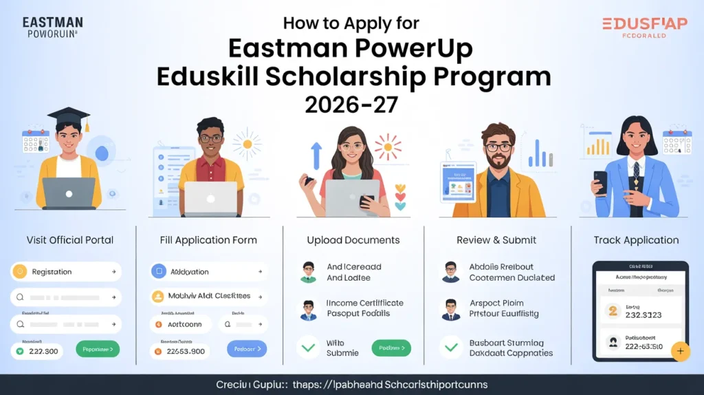 How to Apply for Eastman Powerup Eduskill Scholarship Program 2026-27