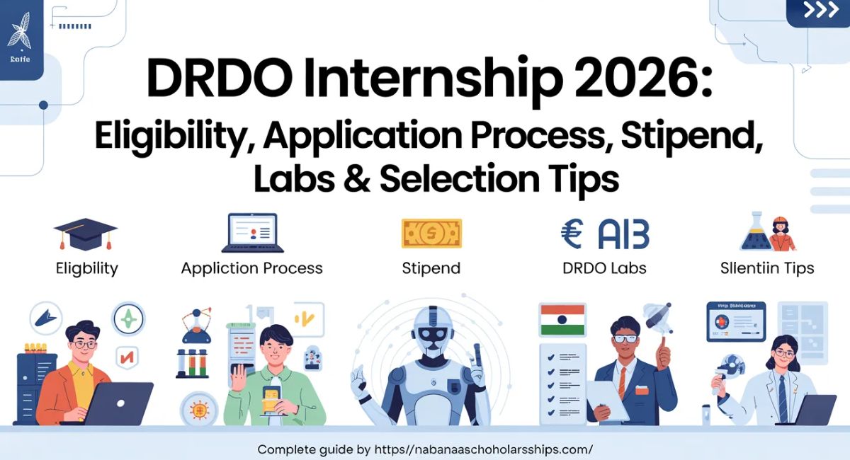 DRDO Internship 2026: Eligibility, Application Process, Stipend, Labs & Selection Tips