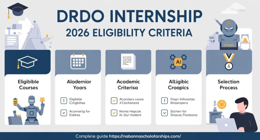 DRDO Internship 2026 Eligibility Criteria