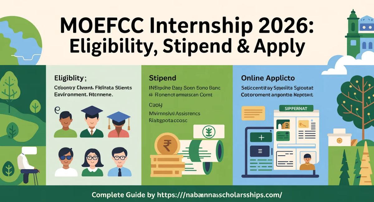 MoEFCC Internship 2026: Eligibility, Stipend & Apply 