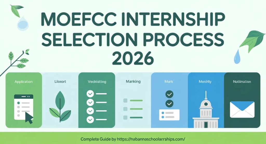 MoEFCC Internship Selection Process 2026