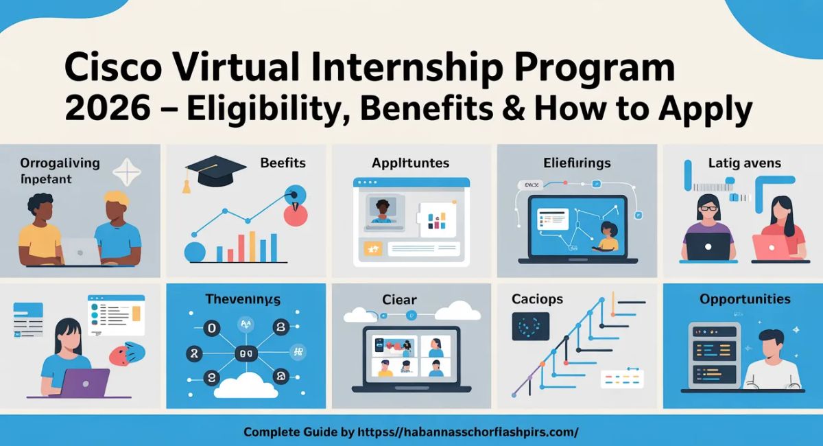Cisco Virtual Internship Program 2026 – Eligibility, Benefits & How to Apply