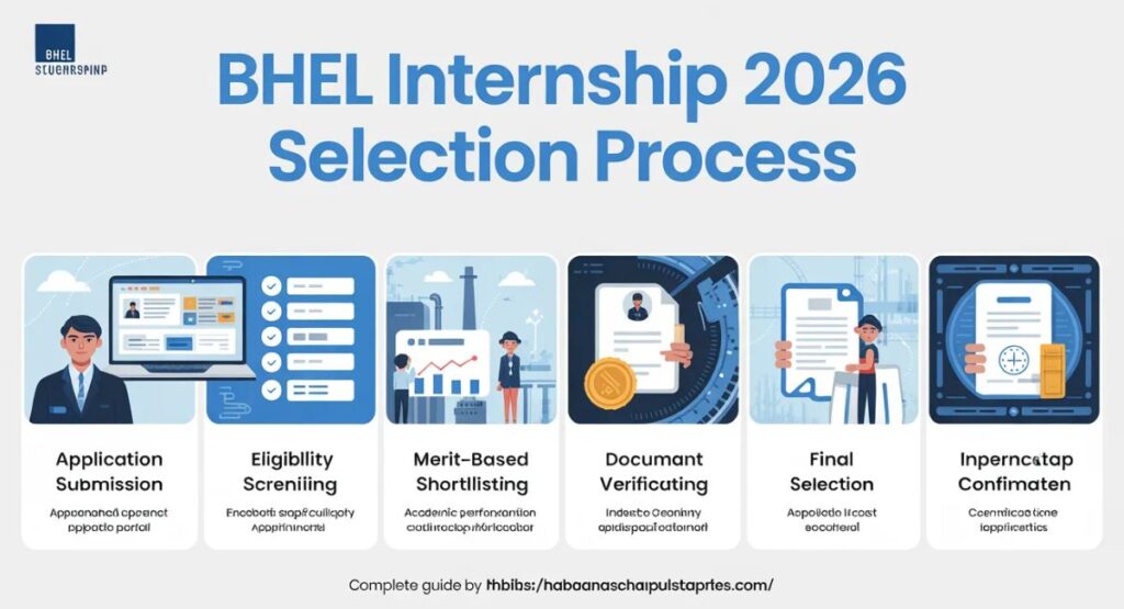 BHEL Internship 2026 Selection Process