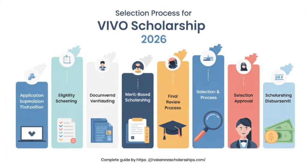 Selection Process for vivo Scholarship 2026