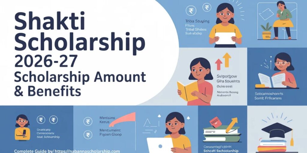 Shakti Scholarship 2026-27 Scholarship Amount & Benefits