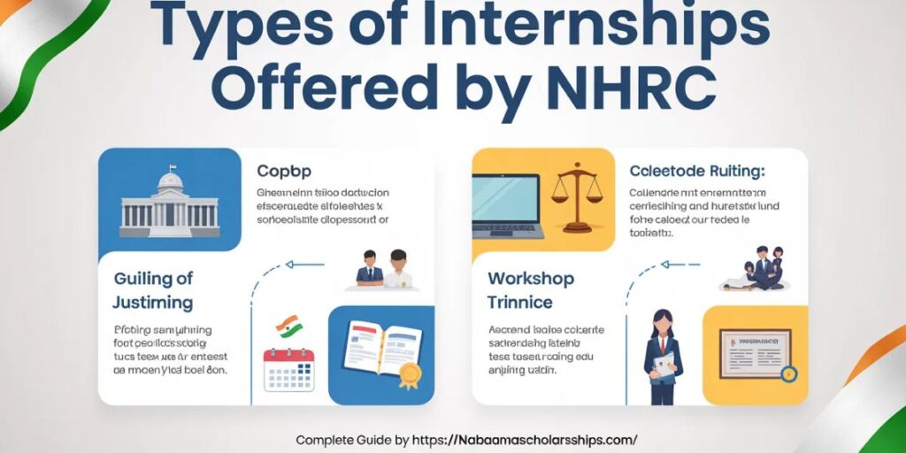Types of Internships Offered by NHRC