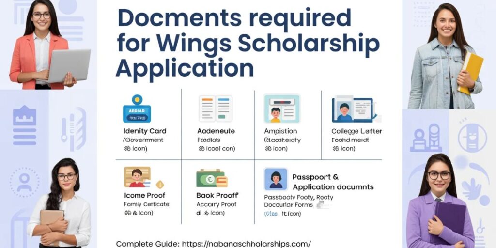 Documents Required for WINGS Scholarship Application