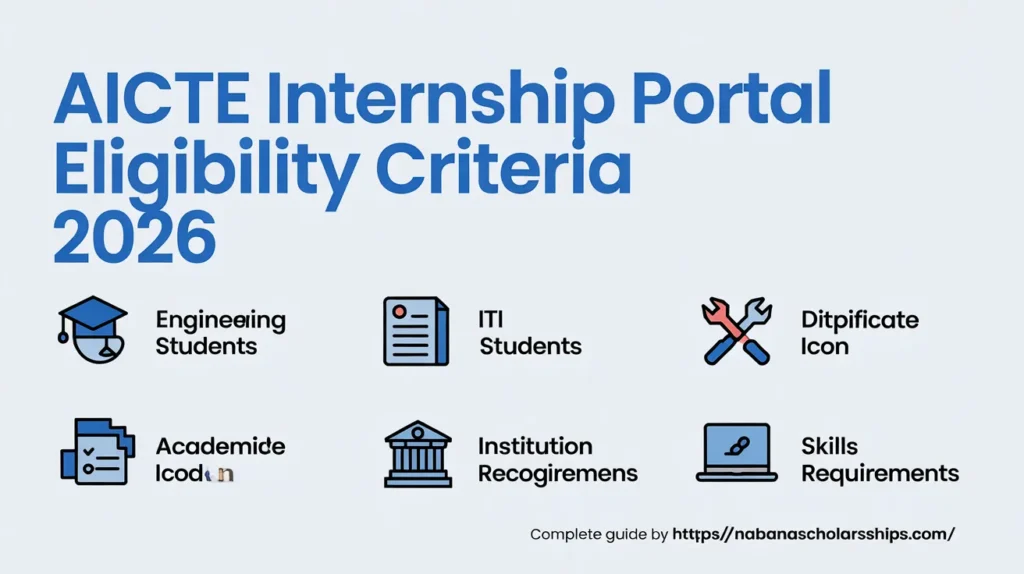 AICTE Internship Portal Eligibility Criteria 2026