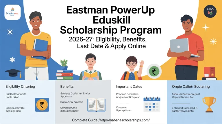 Eastman Powerup Eduskill Scholarship Program 2026-27: Eligibility, Benefits, Last Date & Apply Online