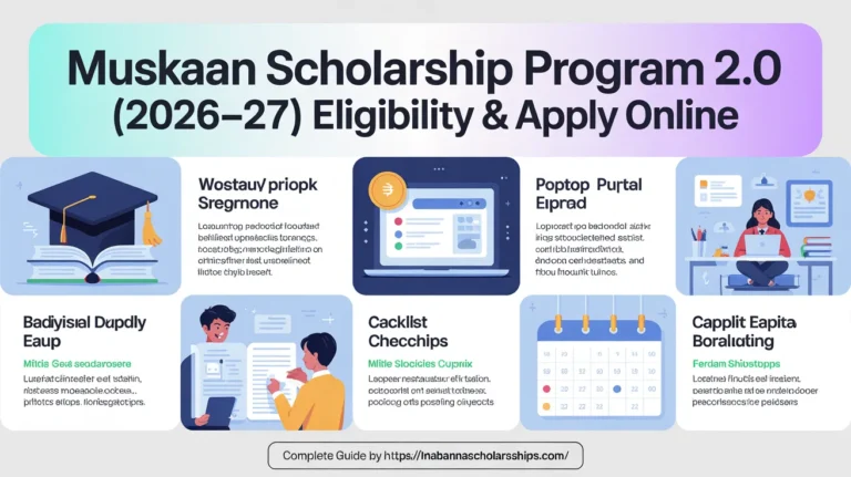Muskaan Scholarship Program 2.0 (2026-27): Eligibility & Apply Online