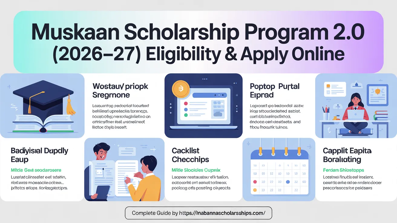 Muskaan Scholarship Program 2.0 (2026-27): Eligibility & Apply Online
