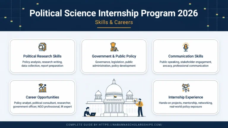 Political Science Internship Program 2026: Skills & Careers