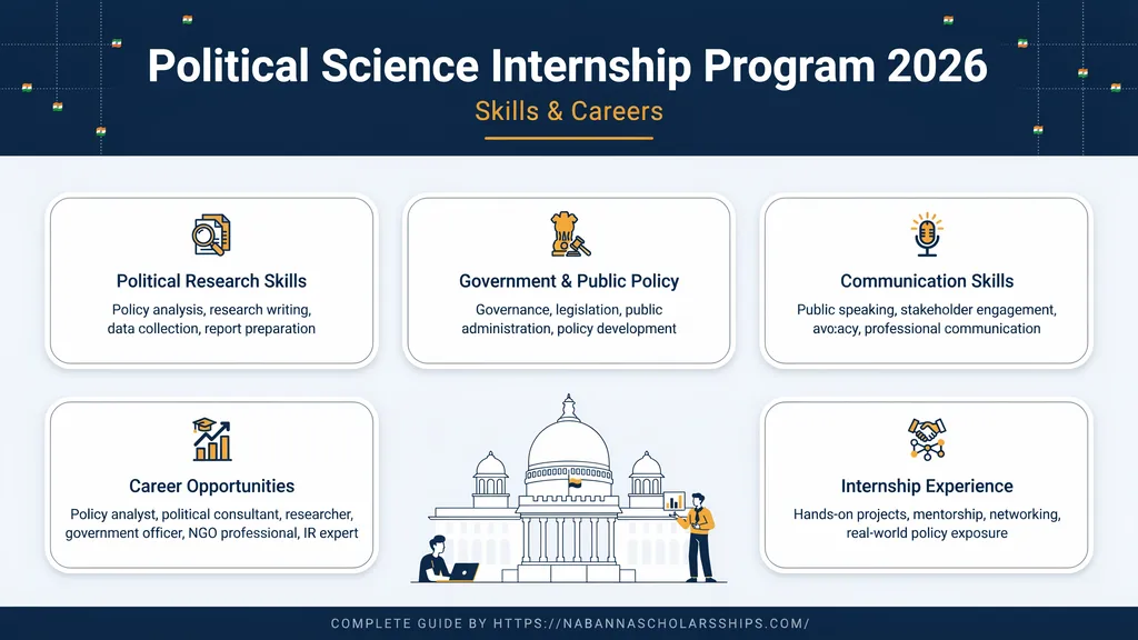 Political Science Internship Program 2026: Skills & Careers