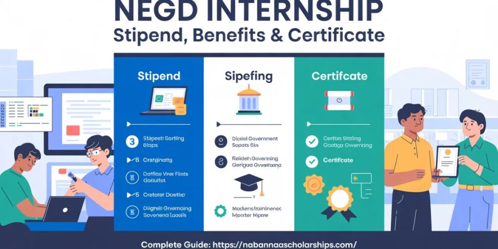 NeGD Internship Stipend, Benefits and Certificate