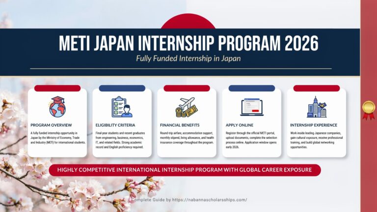 METI Japan Internship Program 2026: Fully Funded in Japan