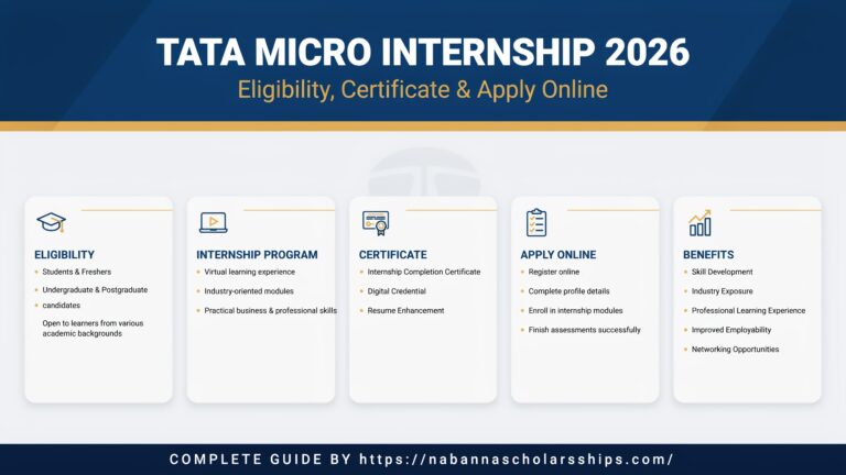 Tata Micro Internship 2026: Eligibility, Certificate & Apply