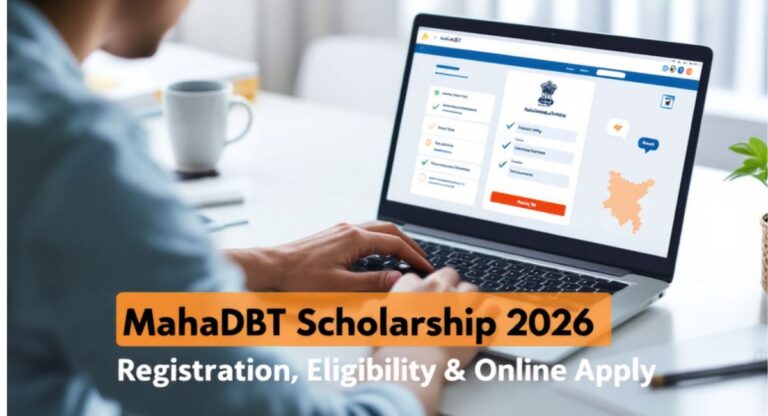 MahaDBT Scholarship 2026, Registration, Eligibility, Online Apply 