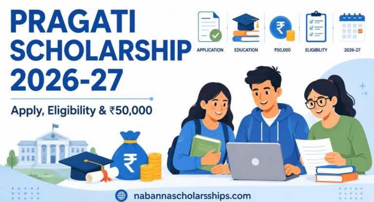 Pragati Scholarship 2026-27: Apply, Eligibility & ₹50,000