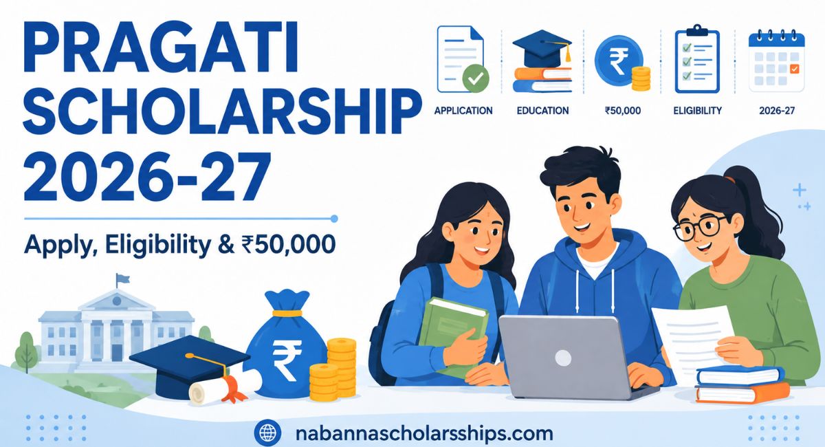 Pragati Scholarship 2026-27: Apply, Eligibility & ₹50,000
