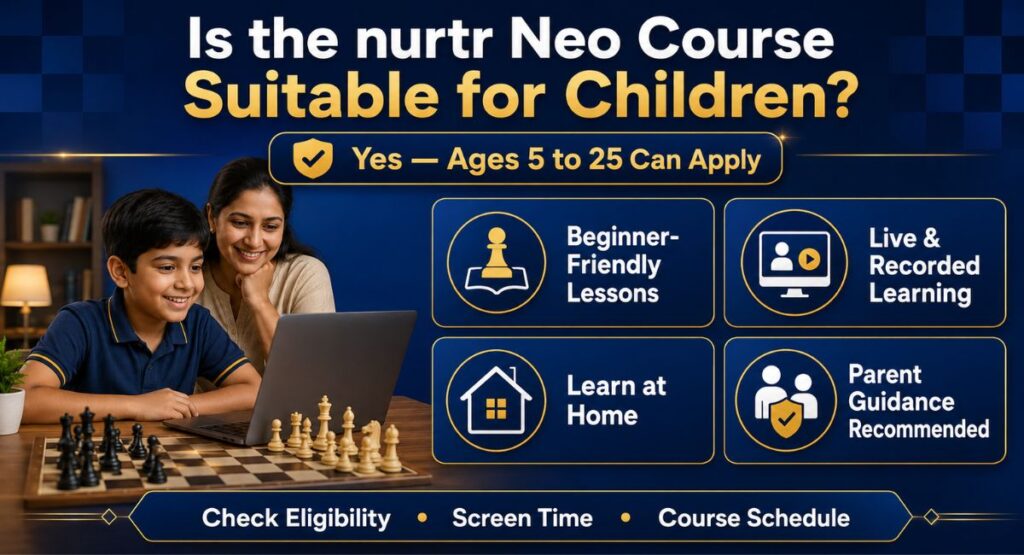 Is the nurtr Neo Course Suitable for Children?