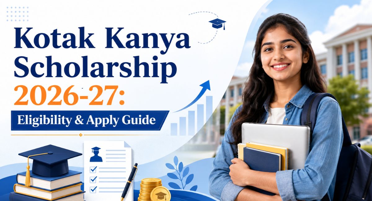 Kotak Kanya Scholarship 2026-27: Eligibility & Apply Guide 